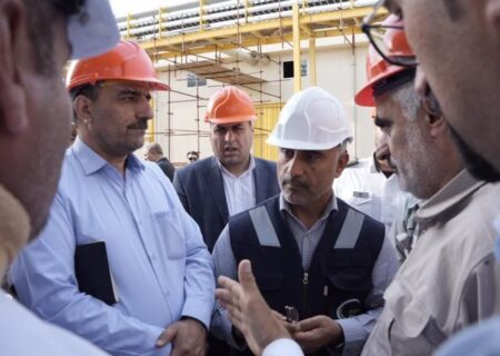 انصاری نیک به میدان آمد و بزرگترین تصفیه خانه صنعتی کشور افتتاح شد