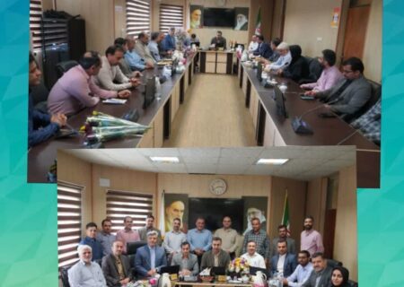 دیدار شهردار ، معاونین ومدیران شهرداری بندرماهشهر با رئیس واعضای شورای اسلامی شهر به مناسبت روز شوراها